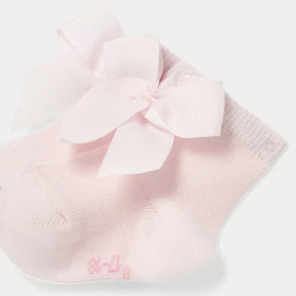 Čarape s mašnom za bebe djevojčice