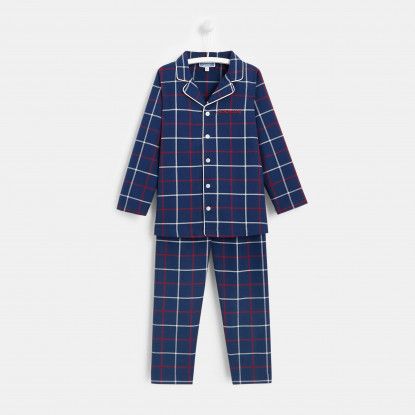 Pyjama à carreaux enfant garçon
