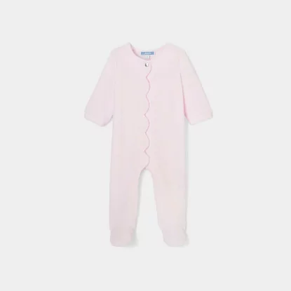 Baršunasta pidžama za bebe djevojčice