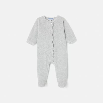 Pidžama od bouclette baršuna za bebe djevojčice