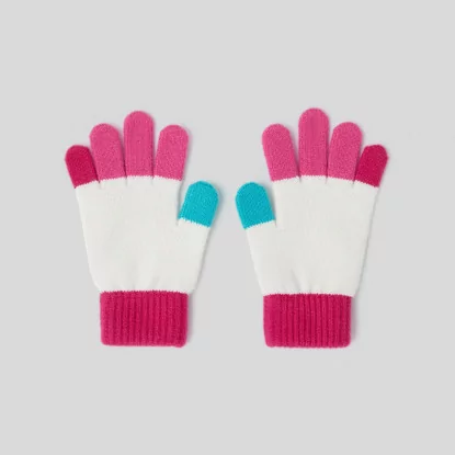 Block rukavice za djevojčice