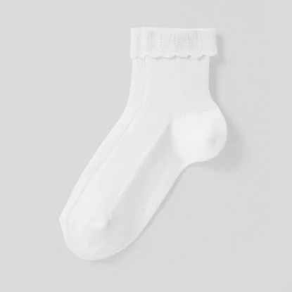 Čarape od finog pamuka za djevojčice