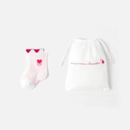 Dva para čarapa za bebe djevojčice