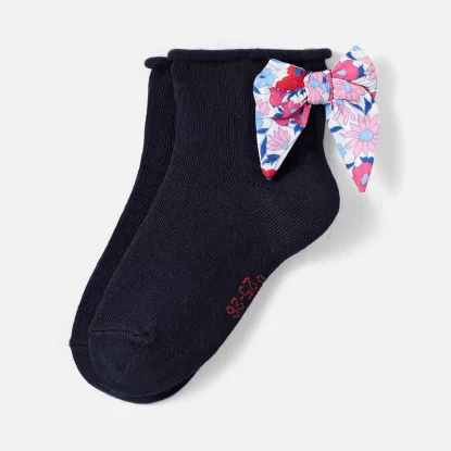 Čarape za djevojčice s Liberty mašnom