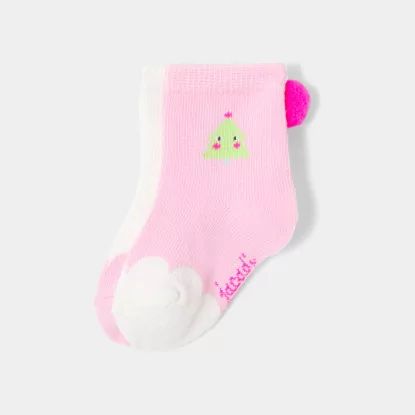 Duo božićnih čarapica za bebe djevojčice