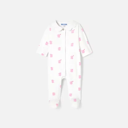 Pidžama sa zečevima za bebe djevojčice