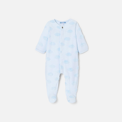 Pidžama s oblacima za bebe dječake