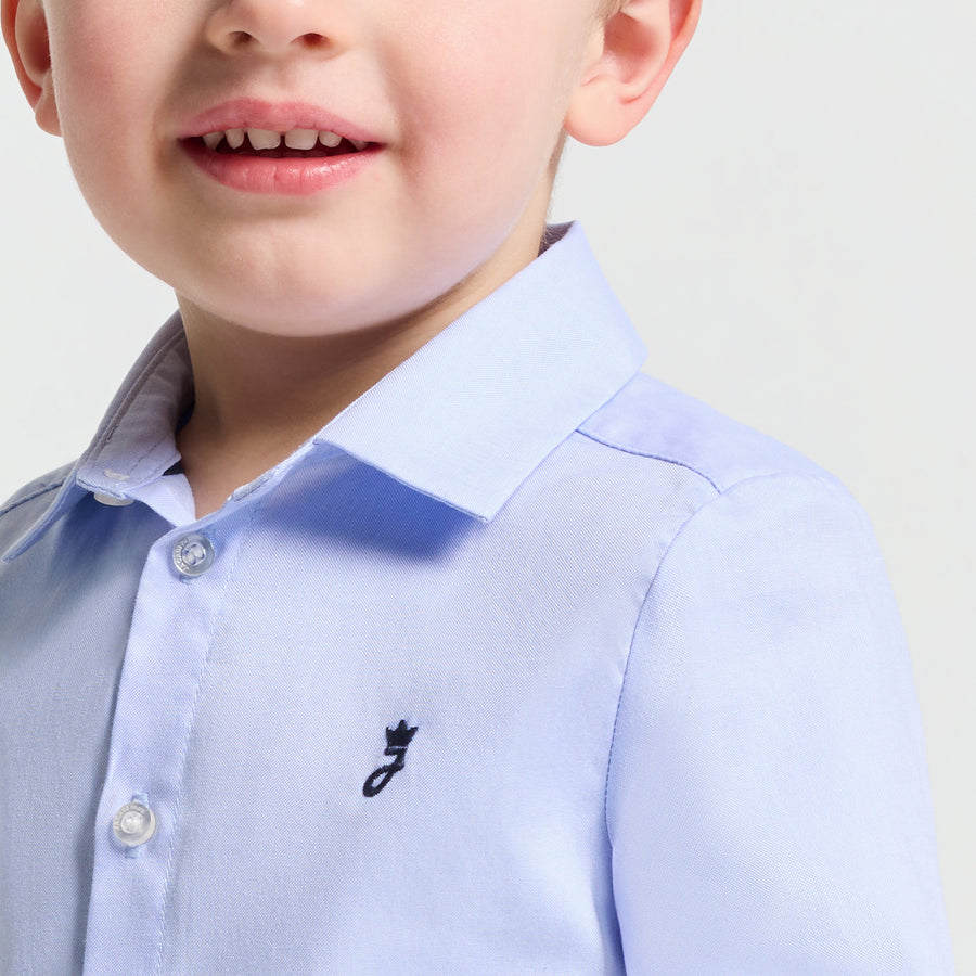 Pamučna oxford košulja za bebe dječake