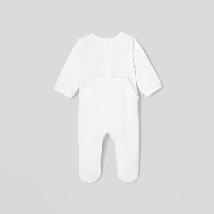 Baršunasta pidžama za bebe djevojčice