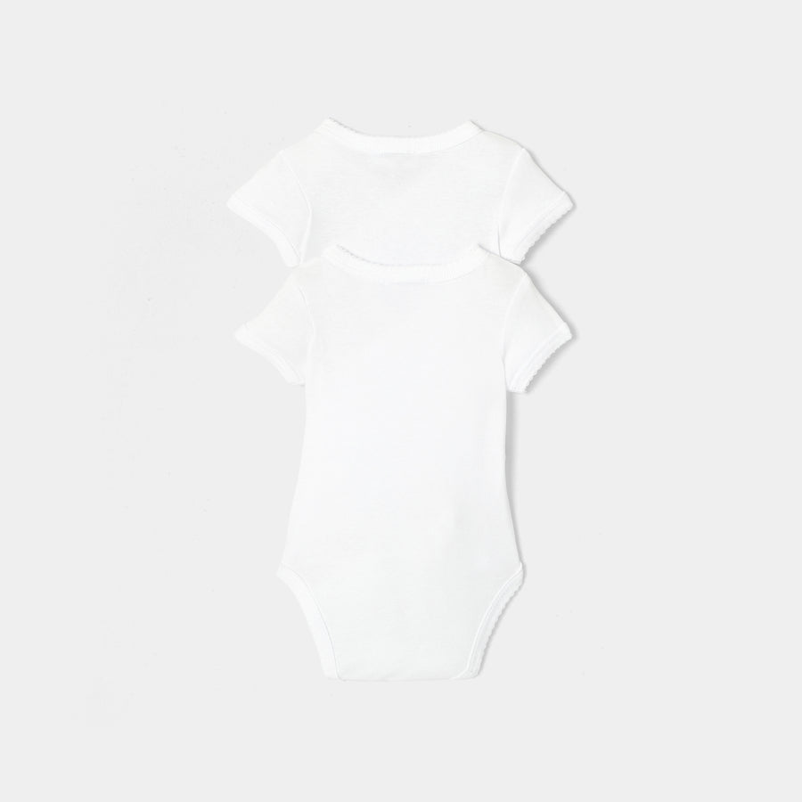 Pakiranje od 2 bodija za bebe kratkih rukava