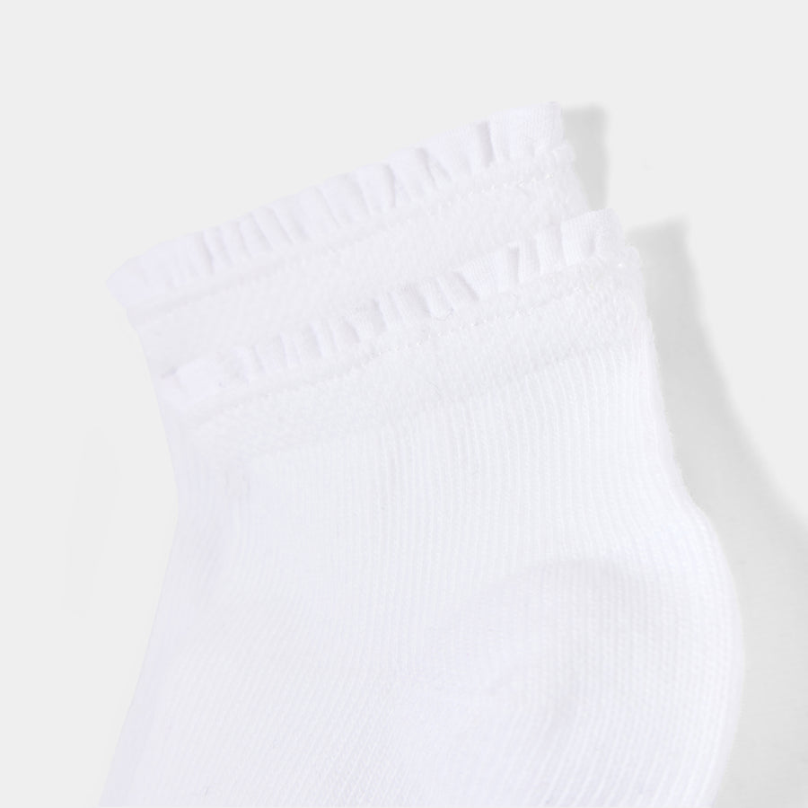 Čarapice za bebe djevojčice na volane