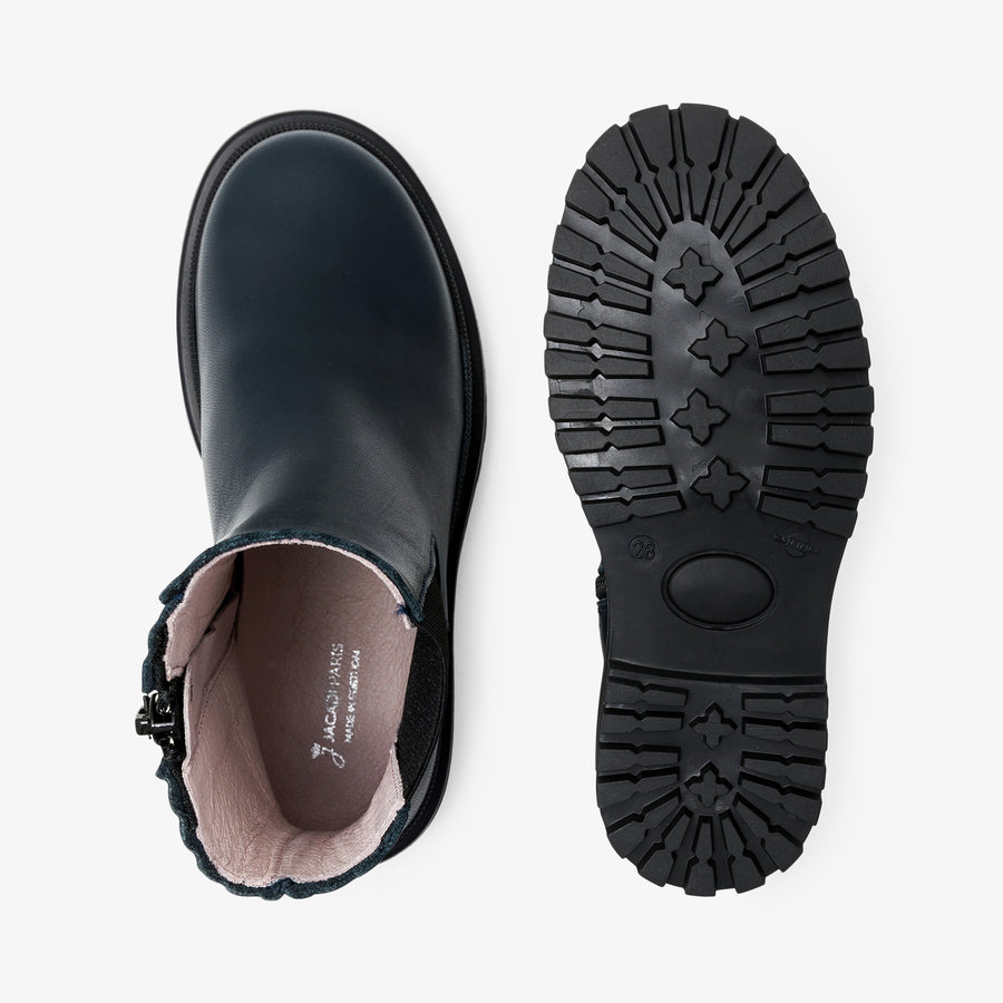 Chelsea čizme od glatke kože za djevojčice