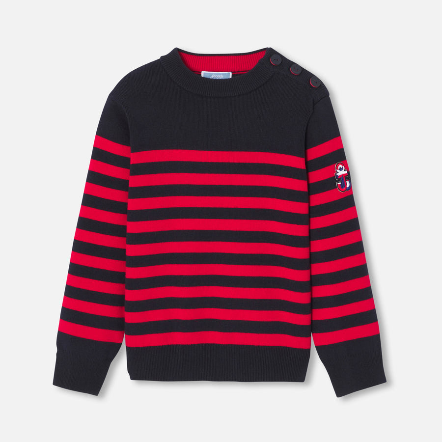 Mornarski džemper za dječake