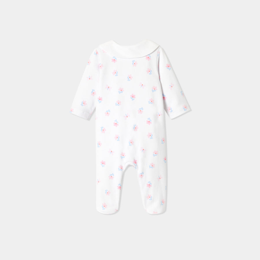 Pidžama od interlock tkanine za bebe djevojčice