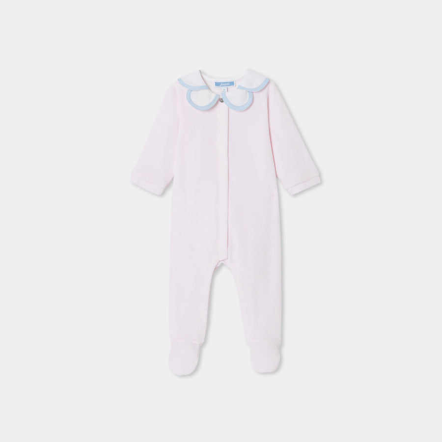 Baršunasta pidžama za bebe djevojčice