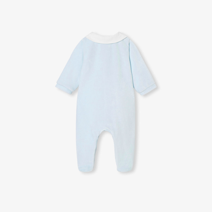 Baršunasta pidžama za bebe dječake