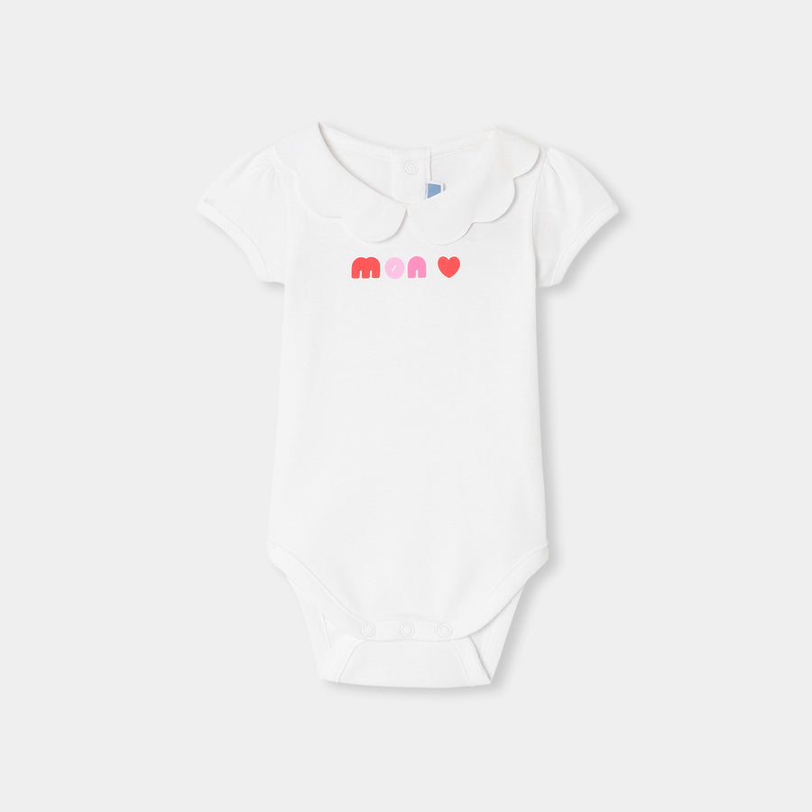 Bodi kratkih rukava za bebe djevojčice