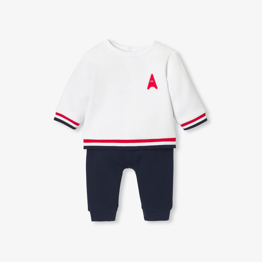 Udobni komplet od flisa za bebe dječake