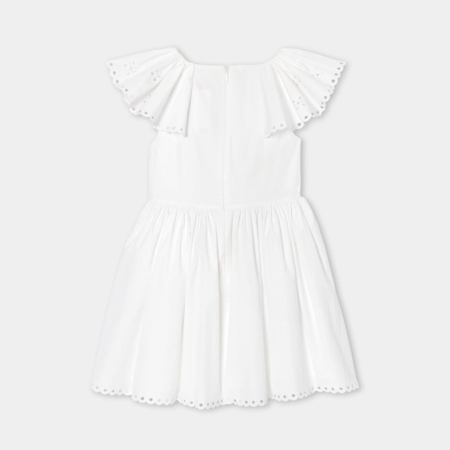 Svečana haljina od organskog pamučnog popelina za djevojčice