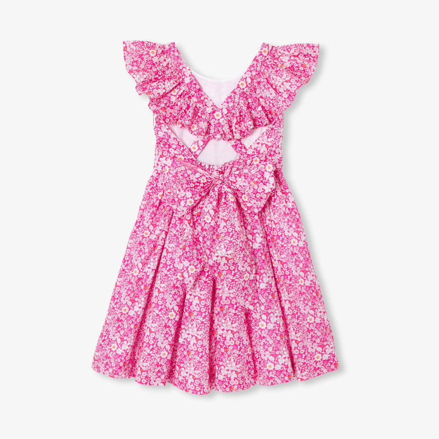 Haljina s halter ovratnikom za djevojčice