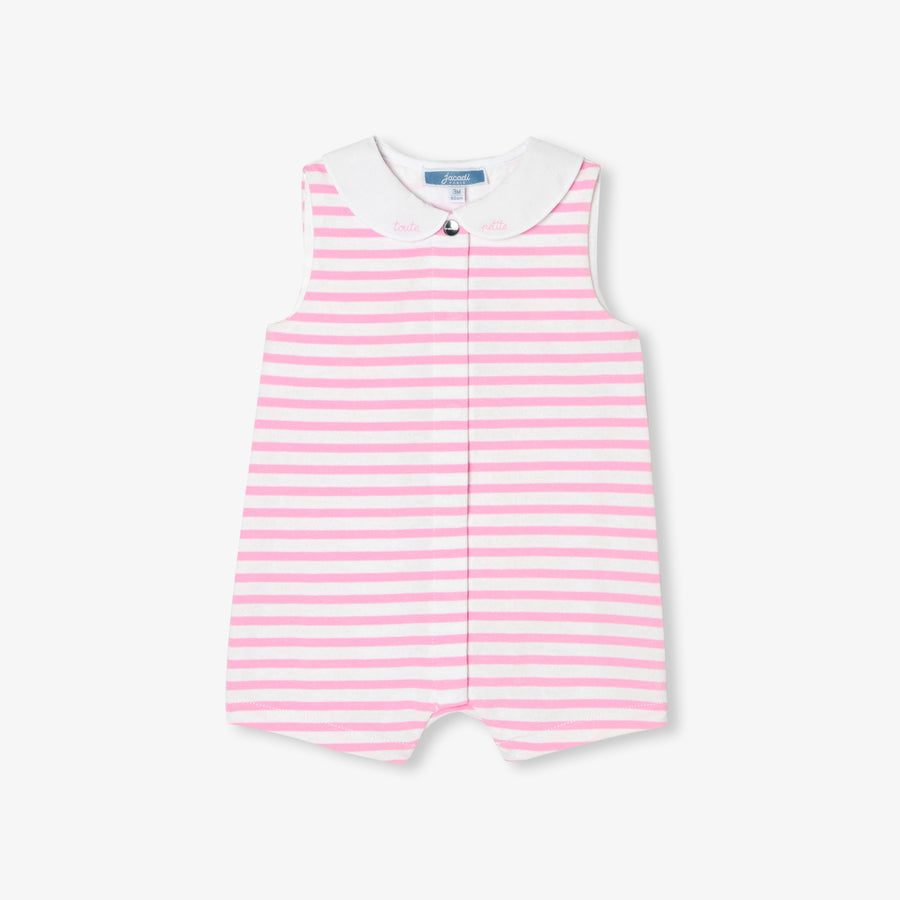 Kombinezon od prugastog džerseja za bebe djevojčice