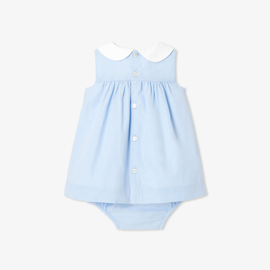 Haljinica od fil à fil tkanine za bebe djevojčice