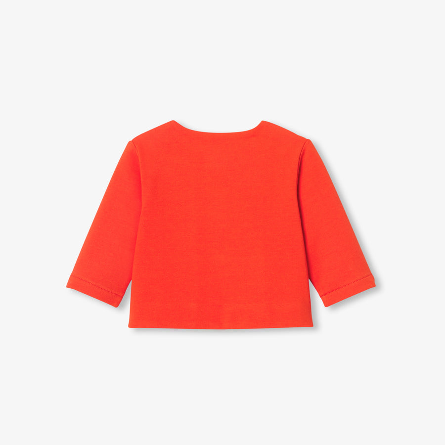 Kardigan od flisa za bebe