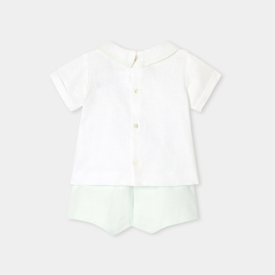 Laneni komplet za bebe dječake