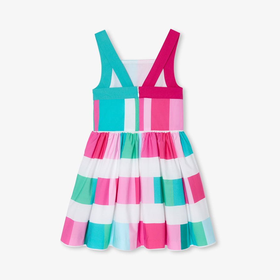 Haljina s prekriženim naramenicama na leđima