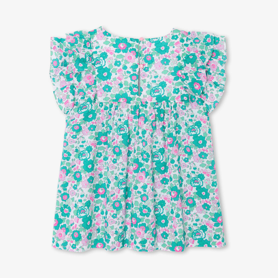 Bluza od pamučnog popelina za djevojčice