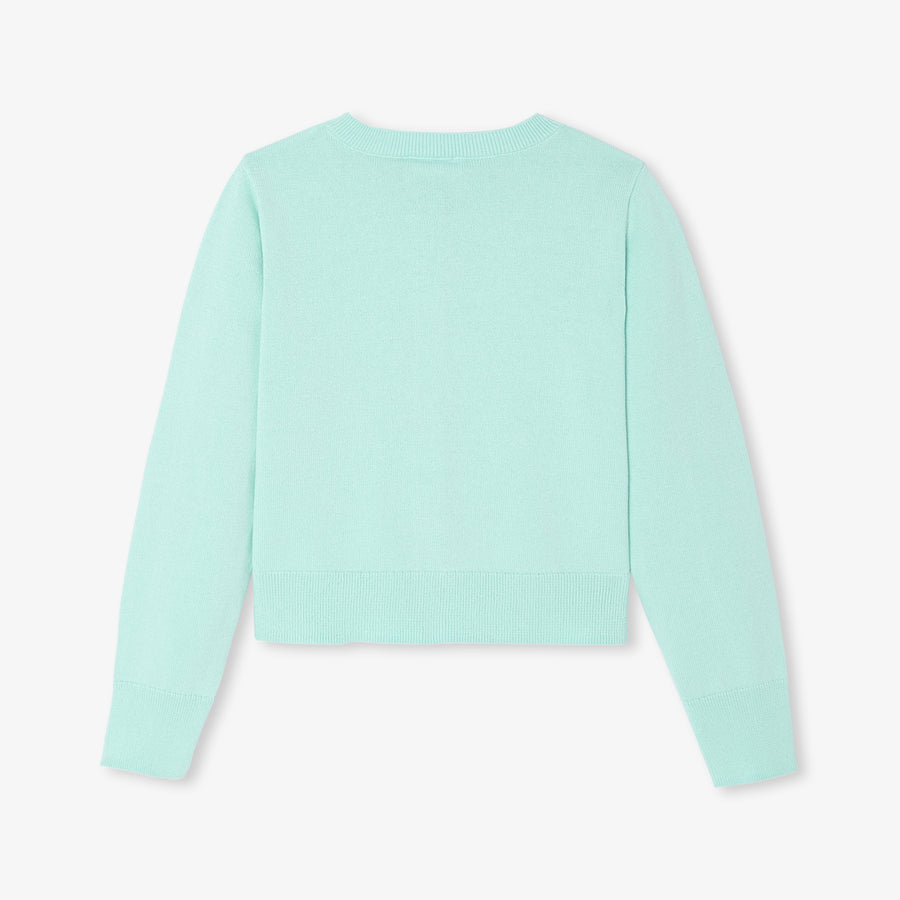 Kardigan od džerseja za djevojčice