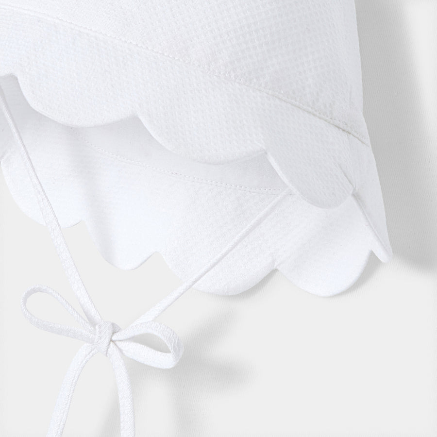 Šeširić od pamučnog piqué materijala za bebe djevojčice