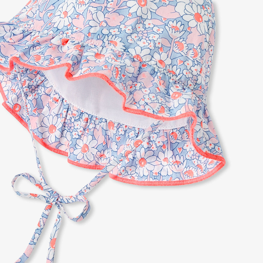 Kapa za bebe djevojčice od tkanine Liberty