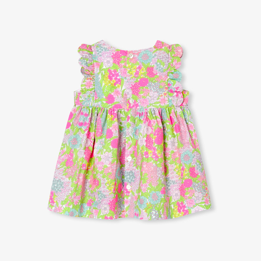 Haljinica od Liberty tkanine za bebe djevojčice