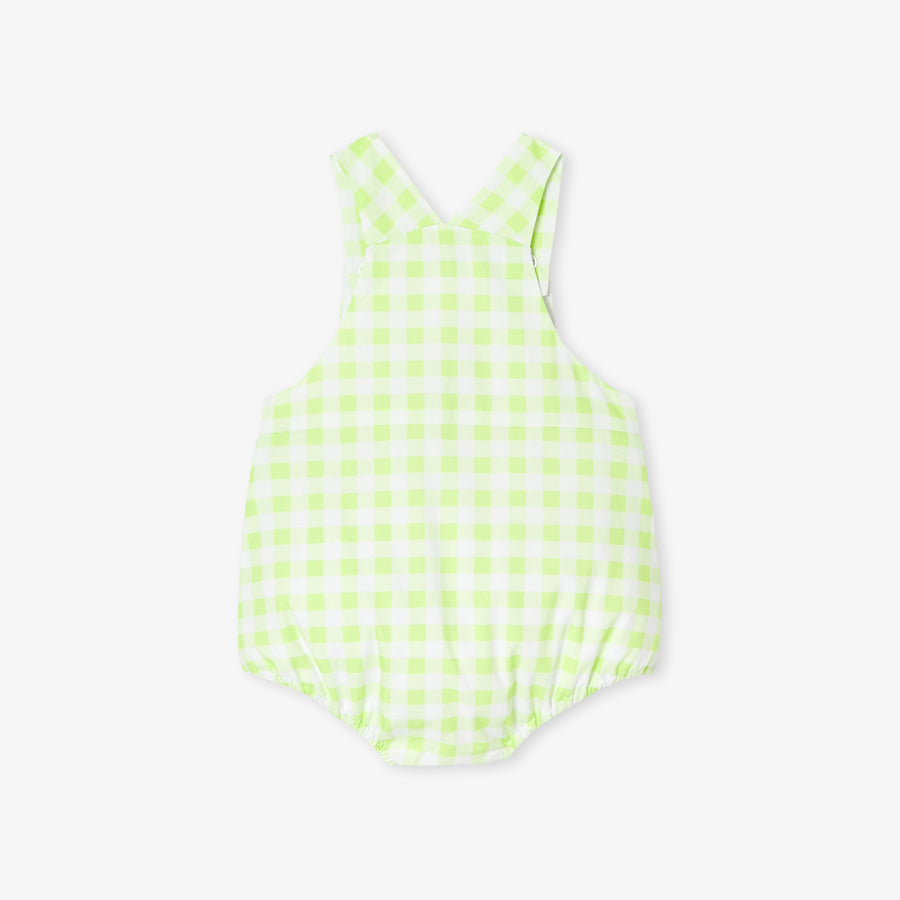 Gingham kombinezon za bebe dječake