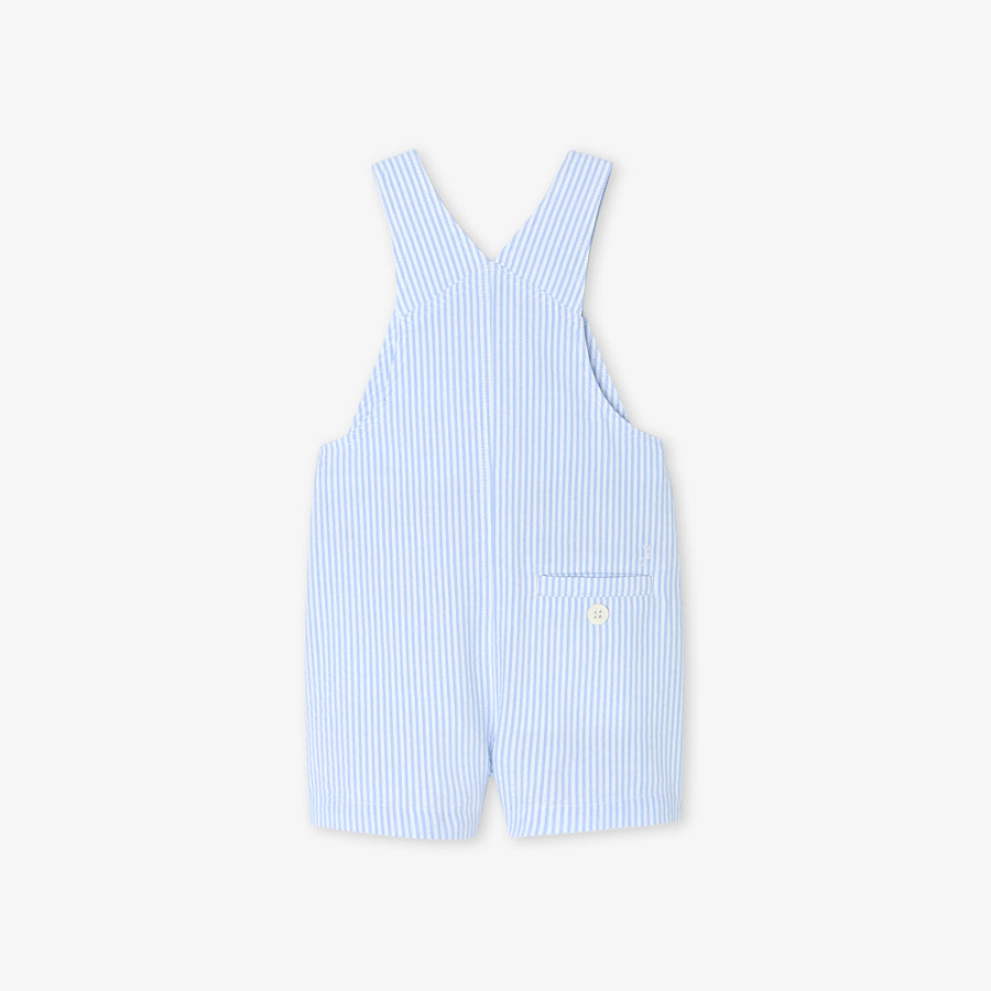 Kratki treger kombinezon od seersucker materijala za dječake