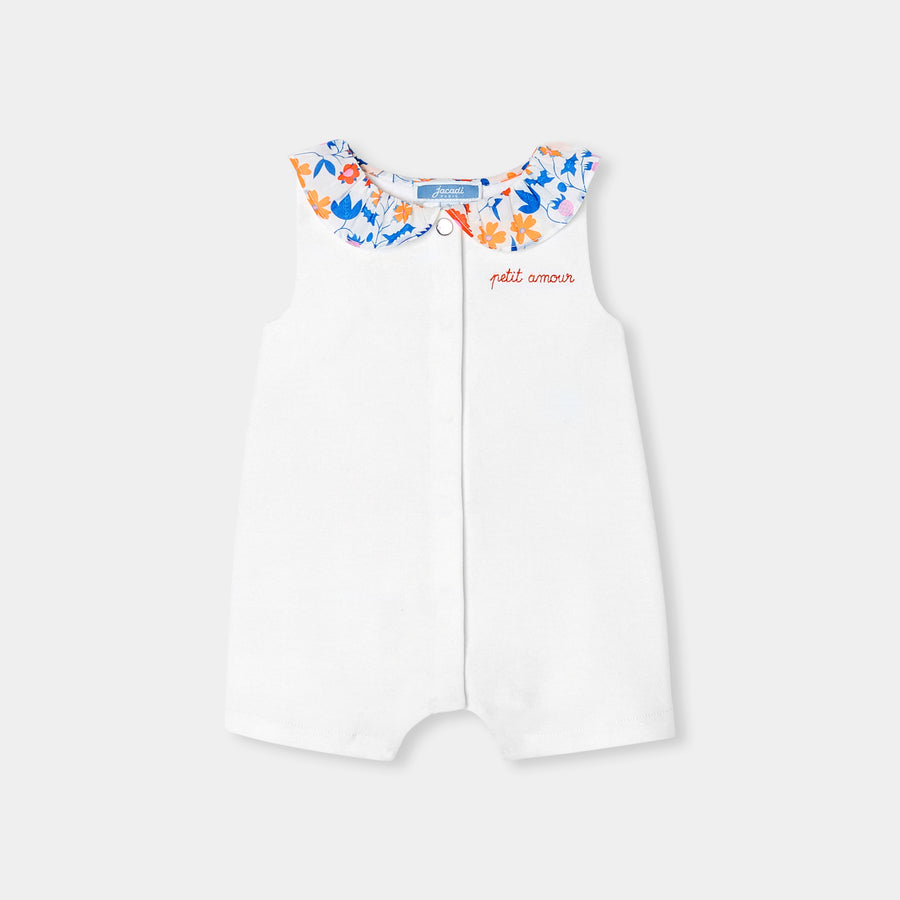 Kombinezon od interlock tkanine za bebe djevojčice