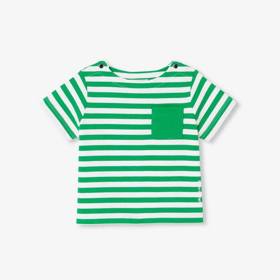 Mornarska majica kratkih rukava za dječake