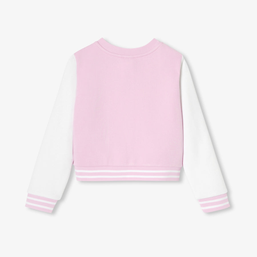 Varsity kardigan za djevojčice