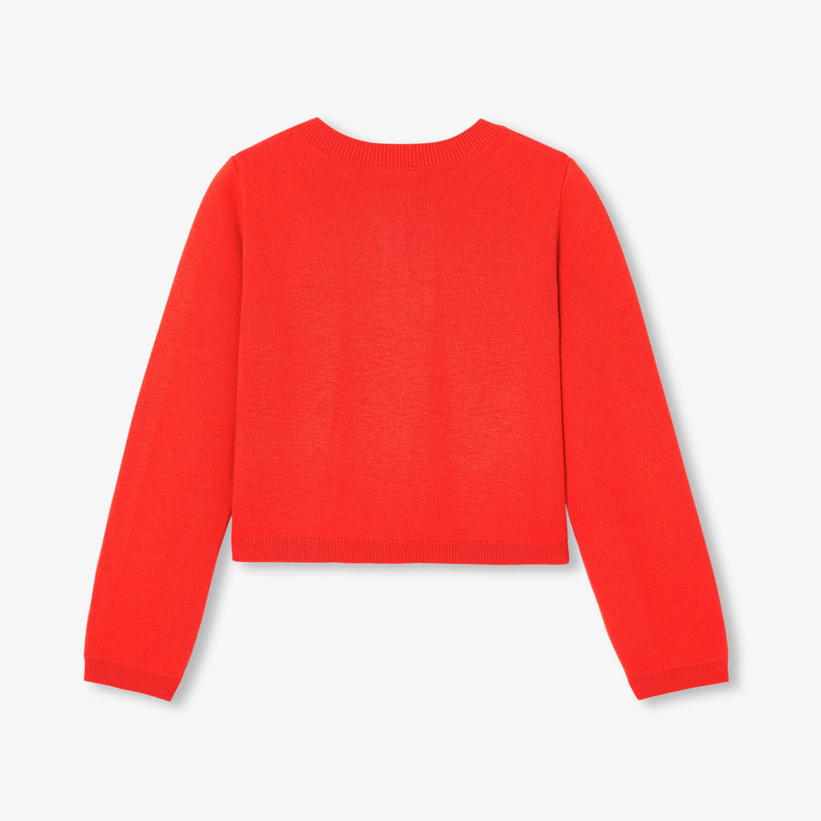 Kratki kardigan za djevojčice