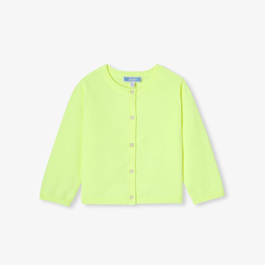 Pamučni kardigan za djevojčice