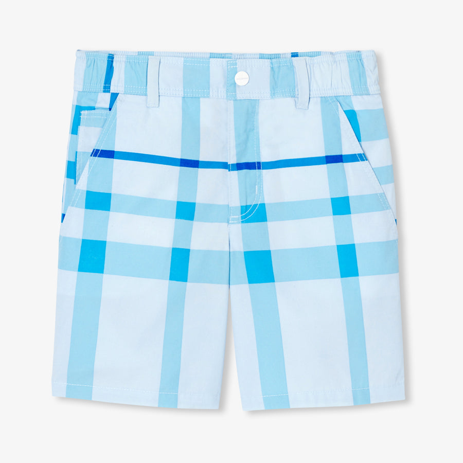 Karirane bermuda kratke hlače za dječake