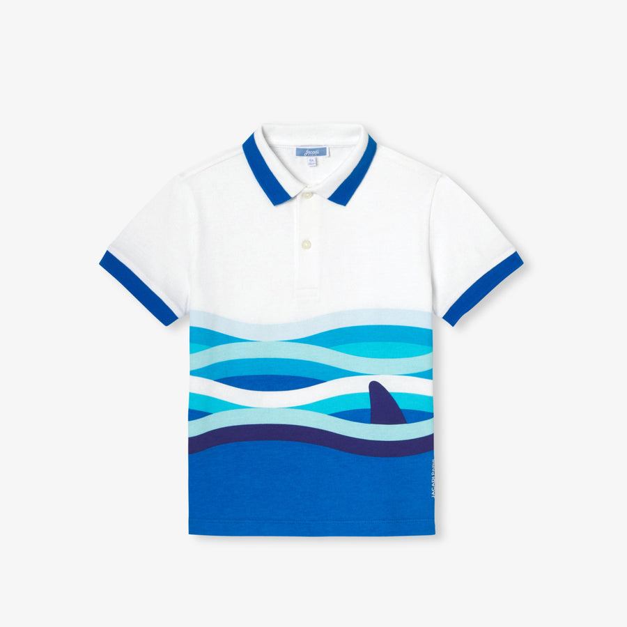 Polo majica od pique materijala za dječake