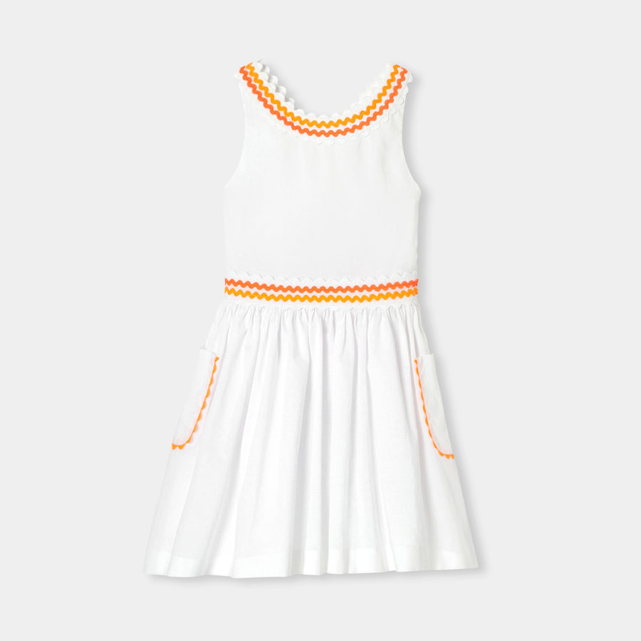 Haljina od pamučnog voilea za djevojčice