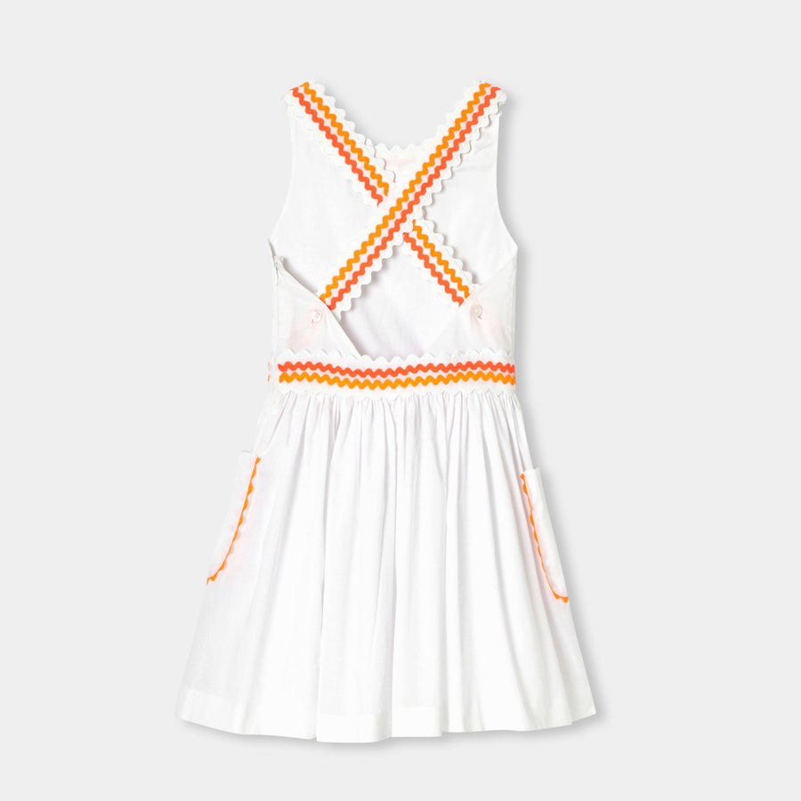 Haljina od pamučnog voilea za djevojčice