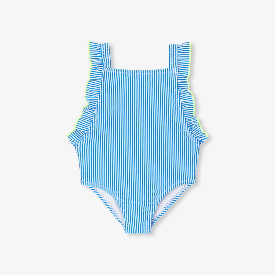 Prugasti kupaći kostim za djevojčice