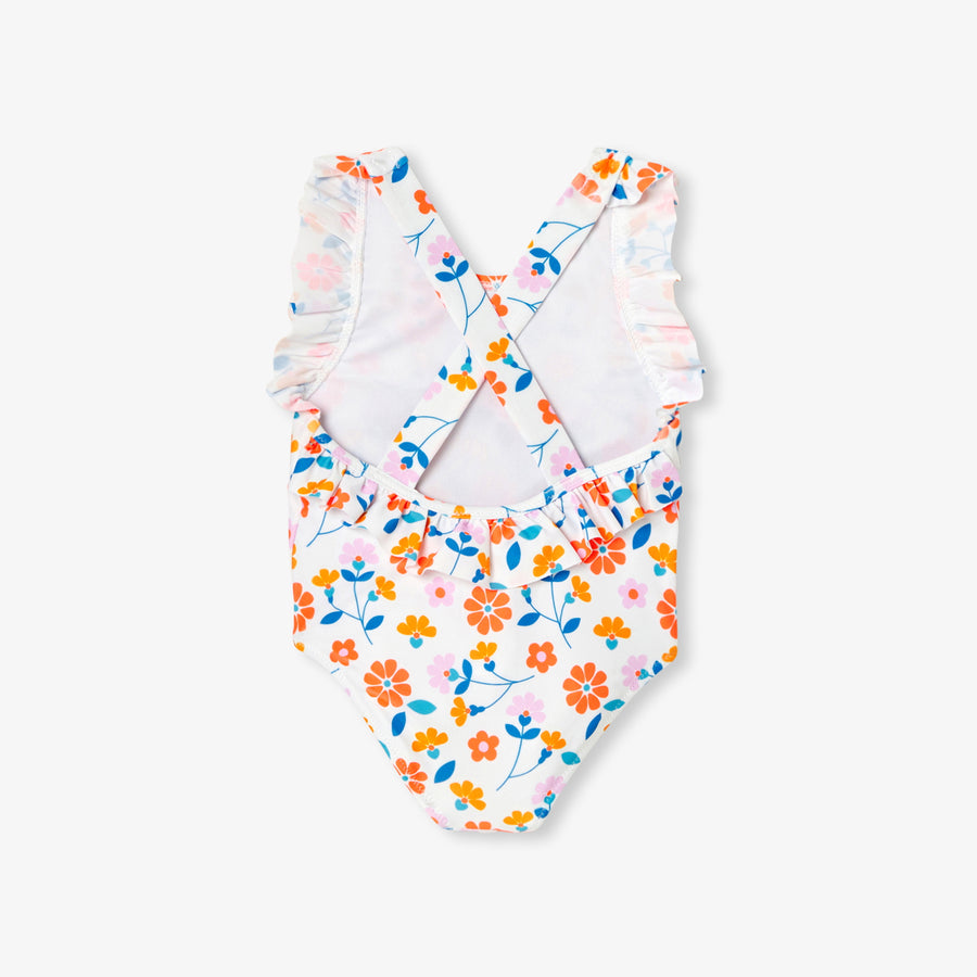Kupaći kostim s cvjetnim uzorkom za djevojčice