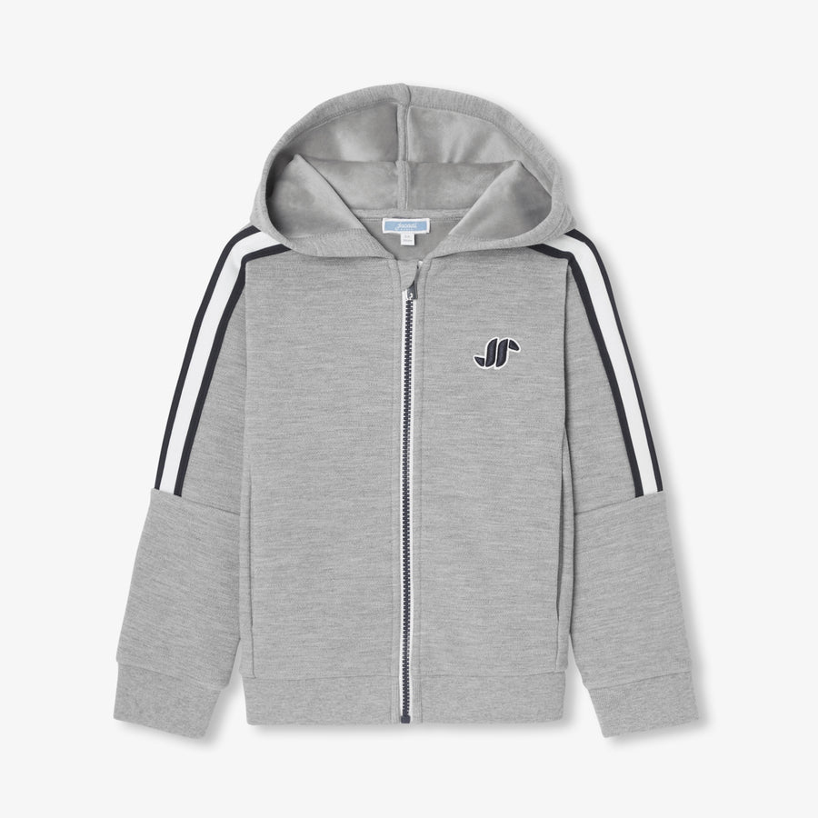 Sweatshirt majica s patentnim zatvaračem za dječake