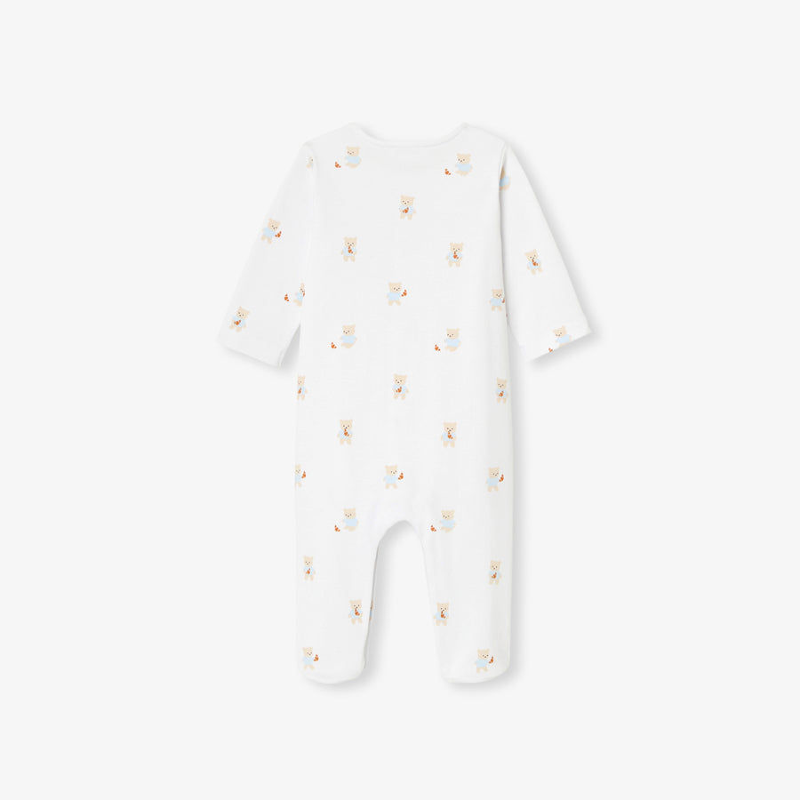 Pidžama s motivom medvjedića i polumjeseca za bebe