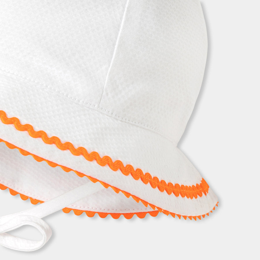 Šeširić od pamučnog pique materijala za djevojčice